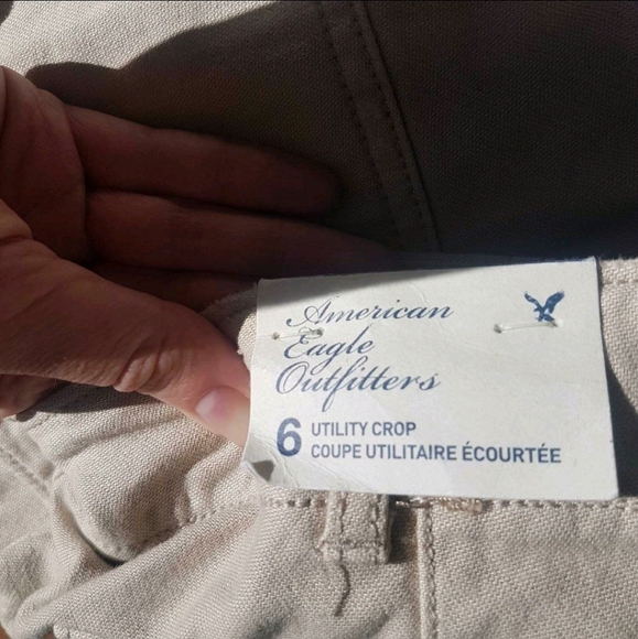 American Eagle Outfitters Utility Crop NWT - Picture 2 of 3